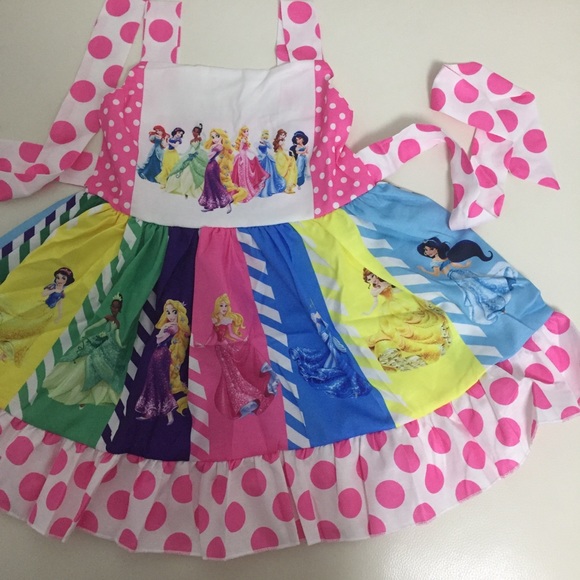 Princess belle aurora tiana Ariel twirl dress - Picture 3 of 6
